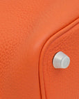 Hermes Orange Picotin Lock 18 Bag