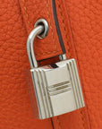 Hermes Orange Picotin Lock 18 Bag