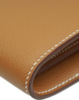 Hermes Gold Constance To Go Wallet