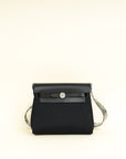Hermes Noir Herbag Zip 20 Mini Bag