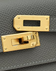Hermes Gris Meyer Kelly To Go Wallet
