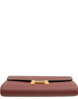 Hermes Rouge H Constance To Go Evercolor Wallet