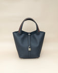 Hermes Tricolor Picotin Lock 22 Tressage Bag