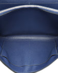 Hermes Bleu Saphire Kelly To Go Chevre Wallet