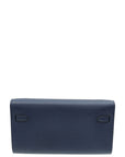 Hermes Bleu Saphire Kelly To Go Chevre Wallet