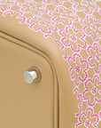 Hermes Bicolor Picotin Lock 18 Lucky Daisy Printed Bag