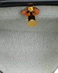 Hermes Bicolor Herbag Zip 31 PM Toile H Berline Vache Hunter Bag