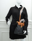 Hermes Bicolor Herbag Zip 31 PM Toile H Berline Vache Hunter Bag