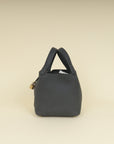 Hermes Gris Misty Picotin Lock 18 Bag-Hermes-THE CLOSET