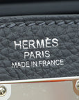 Hermes Gris Etain Hac A Dos PM Bag