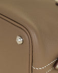 Hermes Etoupe Bolide 1923 Mini Evercolor Bag-Hermes-THE CLOSET