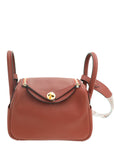Hermes Rouge H Mini Lindy Bag