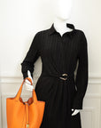 Hermes Orange Picotin Lock 22 Bag