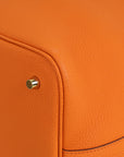 Hermes Orange Picotin Lock 22 Bag