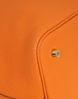Hermes Orange Picotin Lock 22 Bag