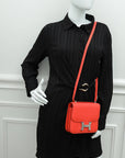 Hermes Orange Field Constance III Re-Edition Mini Bag