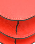 Hermes Orange Field Constance III Re-Edition Mini Bag