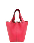 Hermes Rose Extreme Picotin Lock 18 Bag