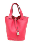 Hermes Rose Extreme Picotin Lock 18 Bag
