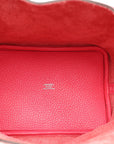 Hermes Rose Extreme Picotin Lock 18 Bag