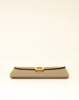 Hermes Etoupe Glacier Maillon To Go Wallet