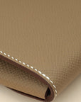 Hermes Etoupe Glacier Maillon To Go Wallet