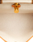 Hermes Tricolor Vache Hunter Chaine D'Ancre Herbag 31 PM Bag