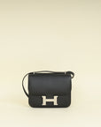 Hermes Noir Constance III 18 Mini Bag