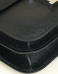 Hermes Noir Constance III 18 Mini Bag