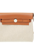 Hermes Gold H Herbag Zip 20 Bag