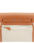 Hermes Gold H Herbag Zip 20 Bag