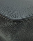 Hermes Noir Halzan 25 Bag