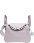 Hermes Mauve Pale Hermes Verso Mini Lindy Bag