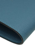 Hermes Bleu Thalassa Kelly To Go Wallet