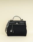 Hermes Noir Herbag Zip 31 PM Bag