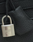 Hermes Noir Retourne Kelly 28 Bag