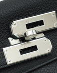Hermes Noir Retourne Kelly 28 Bag