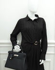 Hermes Noir Retourne Kelly 28 Bag