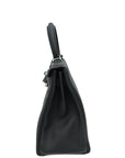 Hermes Noir Retourne Kelly 28 Bag