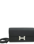 Hermes Noir Constance To Go Wallet