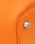 Hermes Orange Picotin Lock 18 Bag