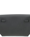 Hermes Noir Kelly Depeches 25 Pouch