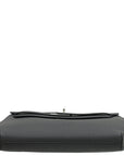 Hermes Noir Kelly Depeches 25 Pouch