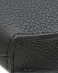 Hermes Noir Kelly Depeches 25 Pouch