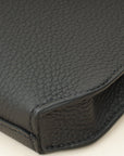 Hermes Noir Kelly Depeches 25 Pouch