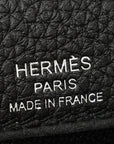 Hermes Noir Kelly Depeches 25 Pouch