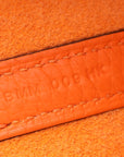 Hermes Orange Minium Picotin Lock 22 Bag