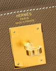 Hermes Etoupe Sellier Kelly 28 Bag