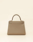 Hermes Etoupe Sellier Kelly 28 Bag