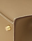 Hermes Etoupe Sellier Kelly 28 Bag